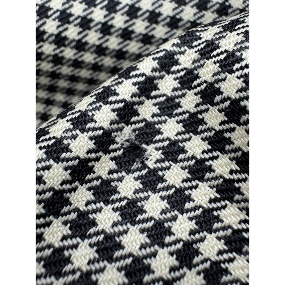 Akris Switzerland Black White Houndstooth Wool Pencil Skirt Vintage Luxury - Picture 7 of 12